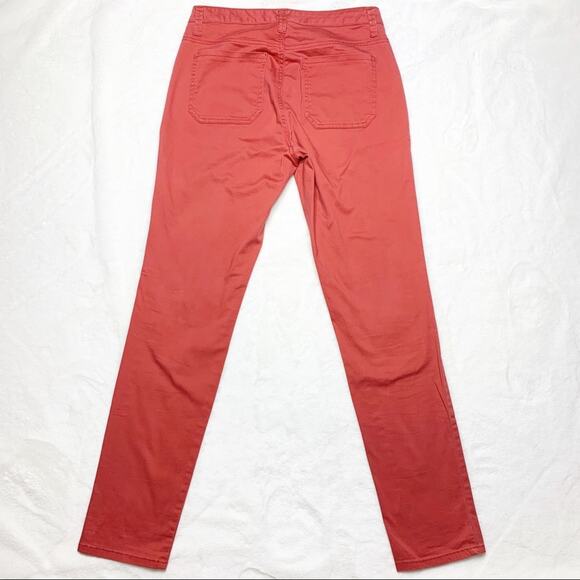VINTAGE AMERICA BLUES Coral Red Straight Leg Pants - Picture 3 of 10